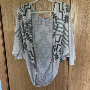 Charming Charlie Knit Kimono